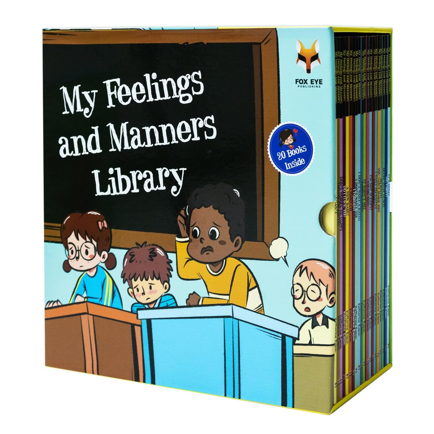 My Feelings and Manners Library By Katherine Eason 20 Books Collection Box Set