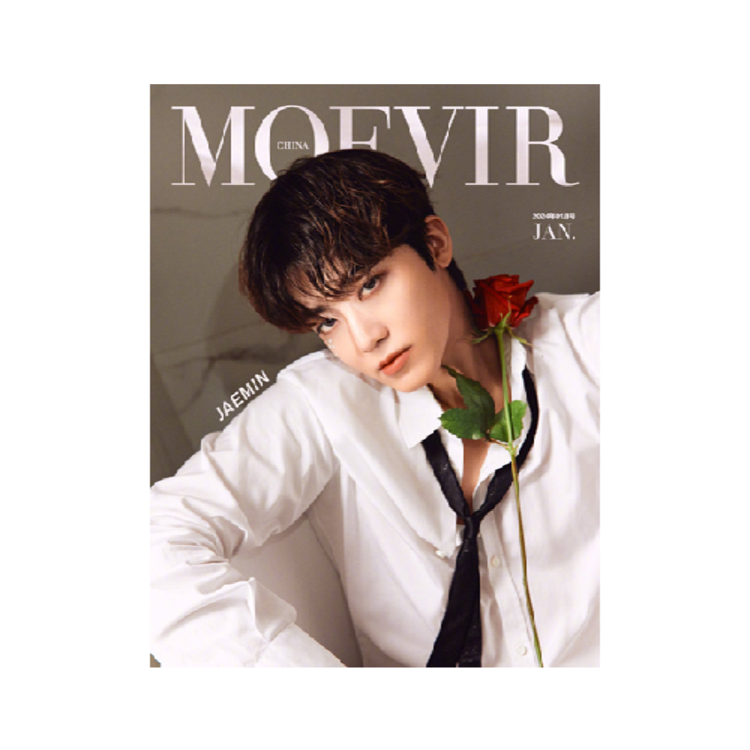 [중국] MOEVIR 24년1월(B형) - NCT 渽民+B잡지+카드2장